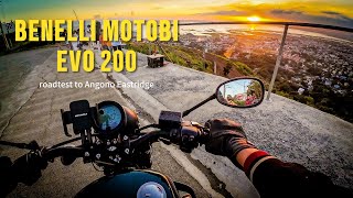 BENELLI MOTOBI EVO 200 ROADTEST to ESCALERA ANGONO EAST RIDGE [upl. by Thevenot]