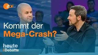 Finanzcrash bis spätestens 2023 Schlagabtausch zwischen Ökonomen  maybrit illner [upl. by Nnaul]