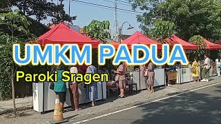 UMKM PADUA Paroki Sragen  LENTERA [upl. by Gorlin]