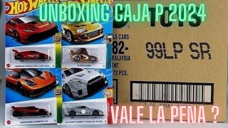 Conviene comprar la caja P 2024 de hot wheels   UNBOXING CAJA P 2024 [upl. by Anielram102]