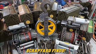 Industrial Scrapyard Finds RepairAThon [upl. by Kacie810]