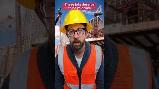 These jobs deserve to be paid well👷💸 adamrose construction workers funny worker shorts [upl. by Atiuqiram]