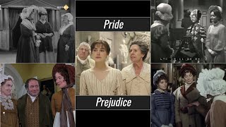 Lizzys tour of Pemberley  Pride amp Prejudice 19611967198019952005 [upl. by Doscher]