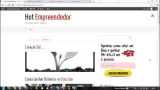 Como Criar um Blog Profissional em Minutos [upl. by Marys]