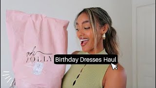 🔥BIRTHDAY DRESSES try on haul  OH POLLY HAUL [upl. by Ronoh]