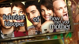 Funniest Blooper of How I Met Your Mother  Bloopers  HIMYM gag reel  Blooper vs Actual Scene [upl. by Nosna385]