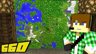 Minecraft ITA  660  UNO SGUARDO DALLALTO [upl. by Cirdor]