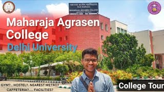 Maharaja Agrasen College Tour  University Of Delhi  Everything you need to know before admission 🏫 [upl. by Pomfrey207]