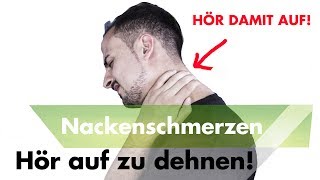 1 Fehler bei Nackenverspannungen den du mit Schmerz bezahlst [upl. by Enovahs]