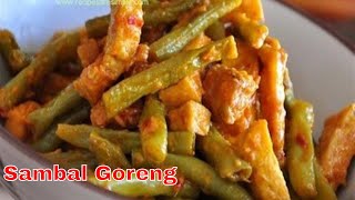 Sambal Goreng  Tahu Tempe  Veg Side Dish [upl. by Susanetta267]