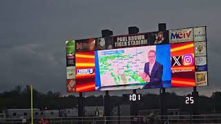 Maasillon Tigers vs DeMatha The weather [upl. by Toney]