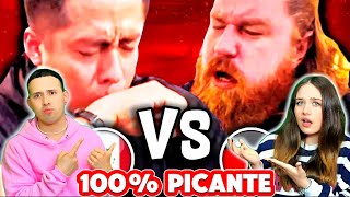 Reto del MOLCAJETE Más PICOSO del MUNDO 🇲🇽  Es 100 IMPOSIBLE 🤯  Reacción a Mou y AleMinero [upl. by Nac934]