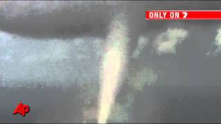 Raw Video Huge Waterspout Near Australian Coast [upl. by Eidualc95]