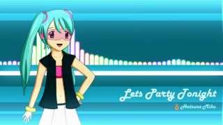 MJQ  Lets Party Tonight ft Hatsune Miku Final Official and Remastered Original [upl. by Cenac]