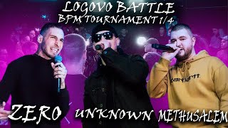 LOGOVO BATTLE  BPM TOURNAMENT 14  ZERO amp UNKNOWN amp METHUSALEM [upl. by Shishko]