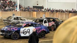 Topsfield Fair  Demolition Derby Qualifying Event 1 [upl. by Birdt]