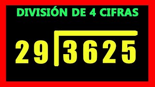 ✅👉 Divisiones de 4 cifras en el dividendo y 2 en el divisor [upl. by Mirabella]