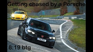 Honda Civic Type R FL5 quotvsquot Porsche Nurburgringofficial 819 btg Europe trip pt 1 [upl. by Arbed305]