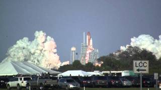 Launch of Discovery on STS133 [upl. by Sharlene]