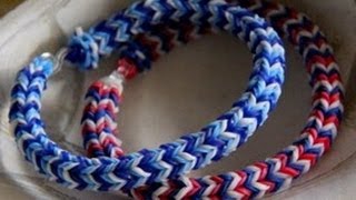 Rainbow Loom Nederlands Hexafish Armband [upl. by Eidna517]