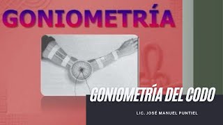 Goniometría del Codo FisioterapiaRD [upl. by Adlee]