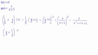 Date le funzioni fxx² e gx1x1 scrivi lespressione analitica di f ∘ g e di g ∘ f [upl. by Notsirb]