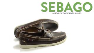 Sebago Horween Docksides Shoes  Leather For Men [upl. by Egroej]