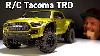 2021 Toyota Tacoma TRD 4X4 RC Truck from Kyosho [upl. by Oigres496]