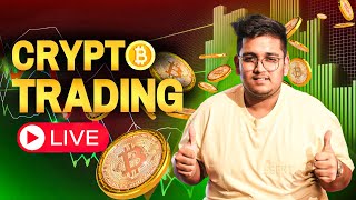 🚨Live Crypto amp Global markets trading with shashwat amrev BTC [upl. by Onilatac]