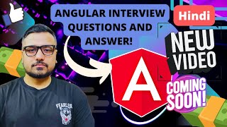 Angular Interview Questions and answer upcoming video [upl. by Attolrahc]