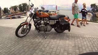 HARLEY DAVIDSON XL53C SPORTSTER 883 SOUND amp RIDE [upl. by Nauhs]