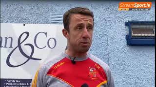 Niall Moran gives his reaction to Ard Scoils Harty Cup semifinal win over THurles CBS [upl. by Hyacinthia]