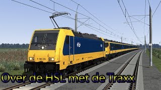 Over de HSL met de Traxx  Train Simulator 2018 [upl. by Fricke]