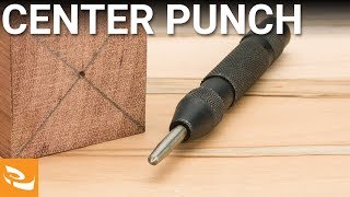 Springloaded Center Punch Woodturning [upl. by Norga]