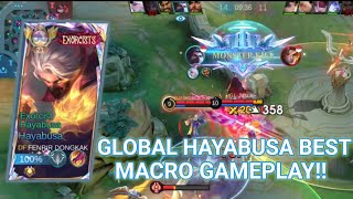 HAYABUSA BEST GAMEPLAY TOP GLOBAL 78 NEW BUILD PATCH BARU  MOBILE LEGENDS [upl. by Ula595]