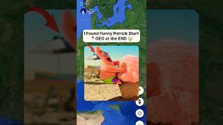 😱I Found Funny Patrick Start📍On Google Earth shorts googleearth findmysteriousworld [upl. by Anatole]