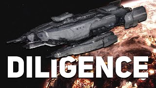 Humanitys OLDEST Destroyer  DiligenceClass Light Destroyer  Halo Ship Breakdown [upl. by Nothsa]