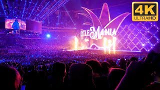 Undertaker WrestleMania 34 Entrance amp Exit 4K Ultra HD  LIVE [upl. by Winn]