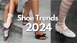 Top 10 Shoe Trends 2024 [upl. by Releyks673]