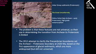 Precambrian Earth and Life History The Proterozoic Eon Part 1  Part 1 [upl. by Orv374]