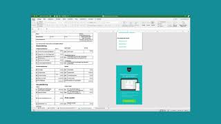 Bokföring i Excel  Bokföringsmall för Enskild firma  Instruktioner  Zervant [upl. by Kcerb348]