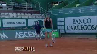 Portugal Open 2014 Match Highlights Magdalena Rybarikova v Lucie Safarova [upl. by Origra]