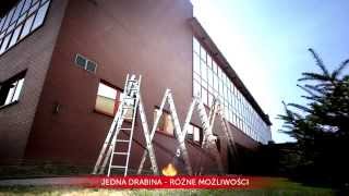 Profesjonalne drabiny aluminiowe KRAUSE MONTO Tribilo [upl. by Hanikehs]