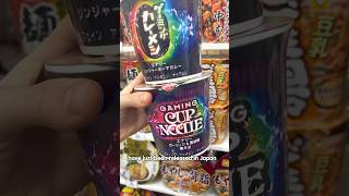 CAFFEINATED Gamer Noodles ONLY in Japan 🎮🍜 [upl. by Hayilaa]