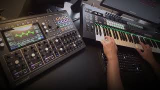 Waldorf Iridium Demo I No Talking  Custom Presets [upl. by Mastic]