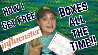 How To Get FREE Influenster Boxes All the Time [upl. by Enyar863]