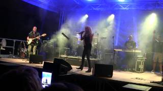 Donatella Rettore live Festa Curva Sud Verona 2015  prima parte [upl. by Alemat]