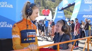 Race Reporter Ruby with Jip Van Den Boss [upl. by Eiggep]