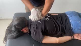 Ajuste Quiropractico cervical torácico Cadera Chiropractic [upl. by Hodgkinson]