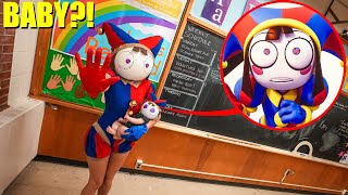 POMNI HAD A BABY IN REAL LIFE DIGITAL CIRCUS BABY VERSION [upl. by Dunton368]